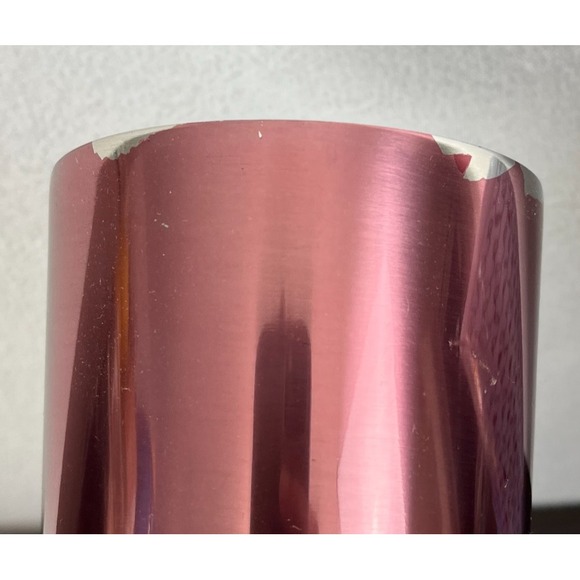 STARBUCKS Cold Drink Venti Tumbler Travel Cup Lid Red Metal Christmas Plastic‎ - Picture 6 of 6